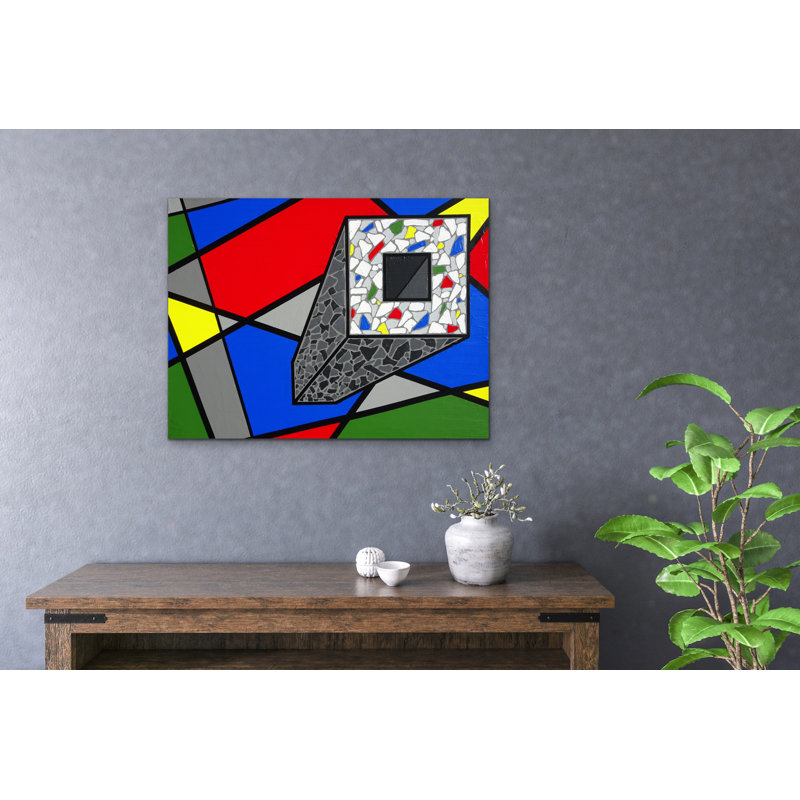 Depth Perception #3 Painting by Eddie Bruckner
