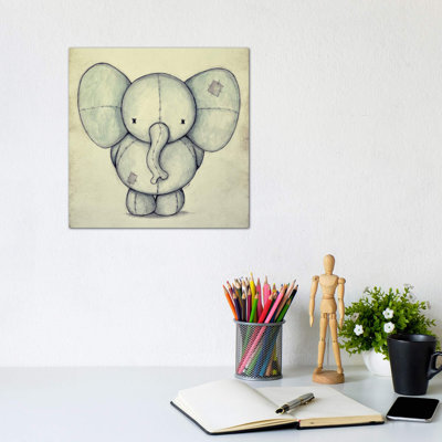 " Cute Elephant " by Mike Koubou