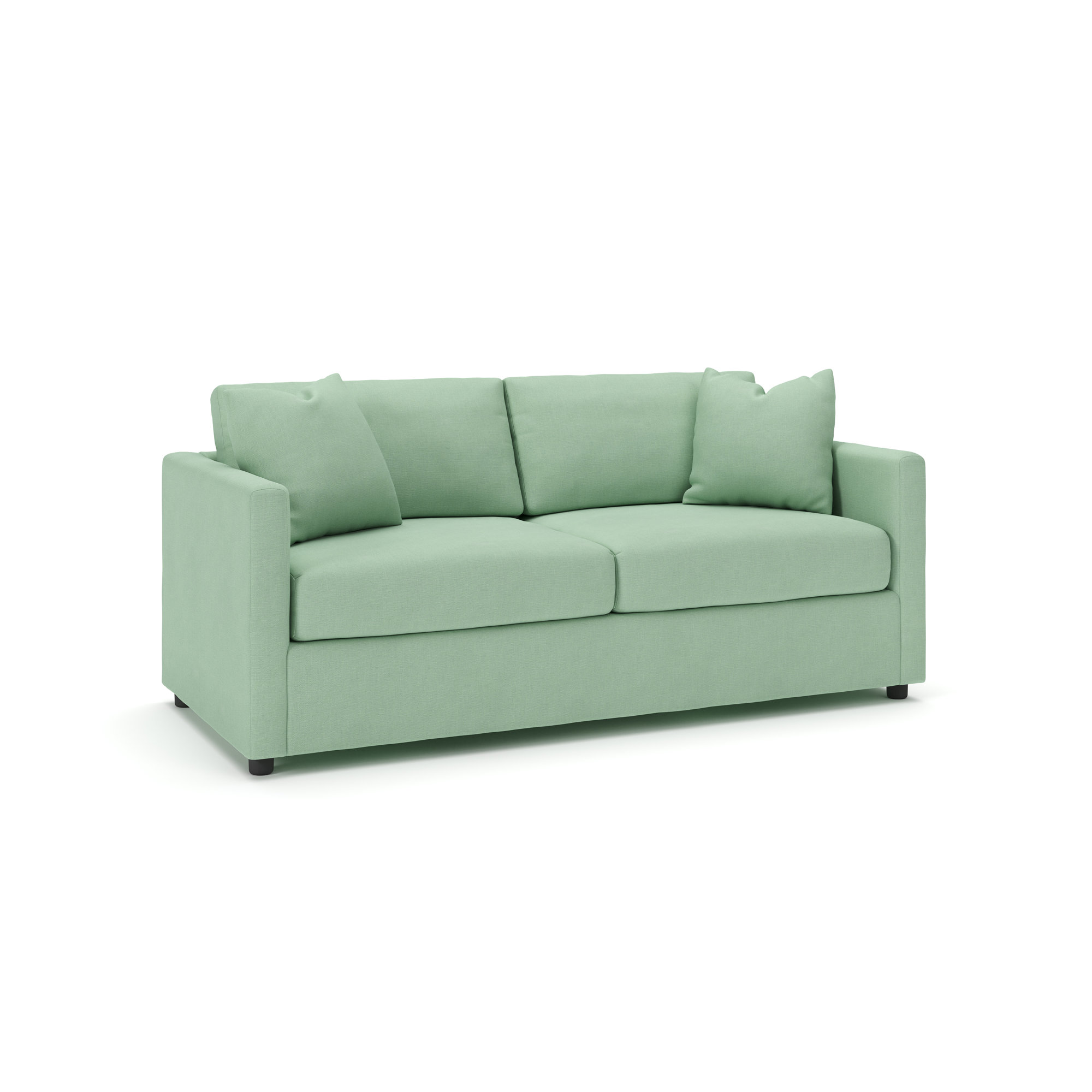 Godwin 75'' Upholstered Sleeper Sofa, Bayou Spray Canvas