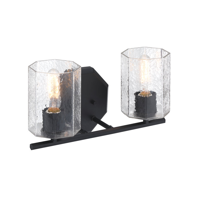 Aloisio - Dimmable Vanity Light, Matte Black, 2