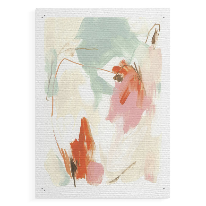 Mirage II de Peach Blossom - reproduction de toile seulement - non encadrée, H 18 po x l 12 po