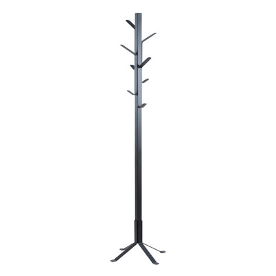 Rozell Steel Freestanding 7 - Hook Coat Rack
