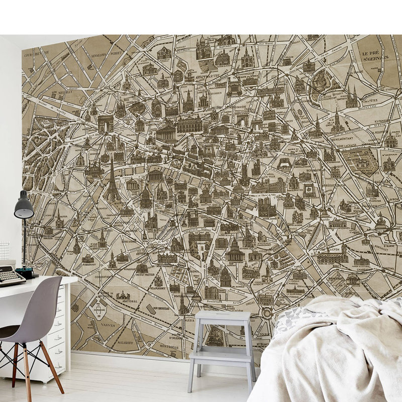 Dutton 2.5m x 2.5m Matte Mural, 312 x 219cm