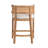 Oech Rubberwood Upholstered Bar Stools-112771095-112771097
