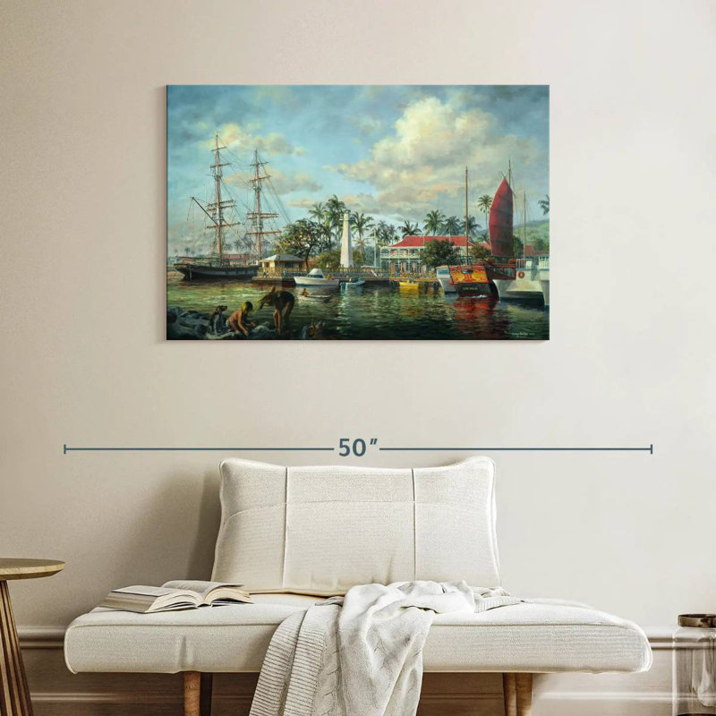 Lahaina Waterfront Maui, H 26 po x l 39 po