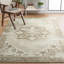 Tapis oriental sauge / ivoire Delvecchio-527725411