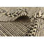 Tapis noir et blanc Mosser