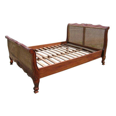 Hellenic Solid Wood Bed