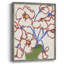 Reproduction encadrée Petal Perimeter II - bois massif-442157846