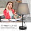 Metal USB Table Lamp
