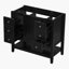 32.9" H X 35.5" W X 18" D 35.5'' Single Bathroom Vanity Base Only-100683328