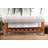 Charla Light Gray Fabric & Oak Finish Bench-446142591