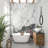 Classic White  Calacatta Marble Wallpaper-400821809