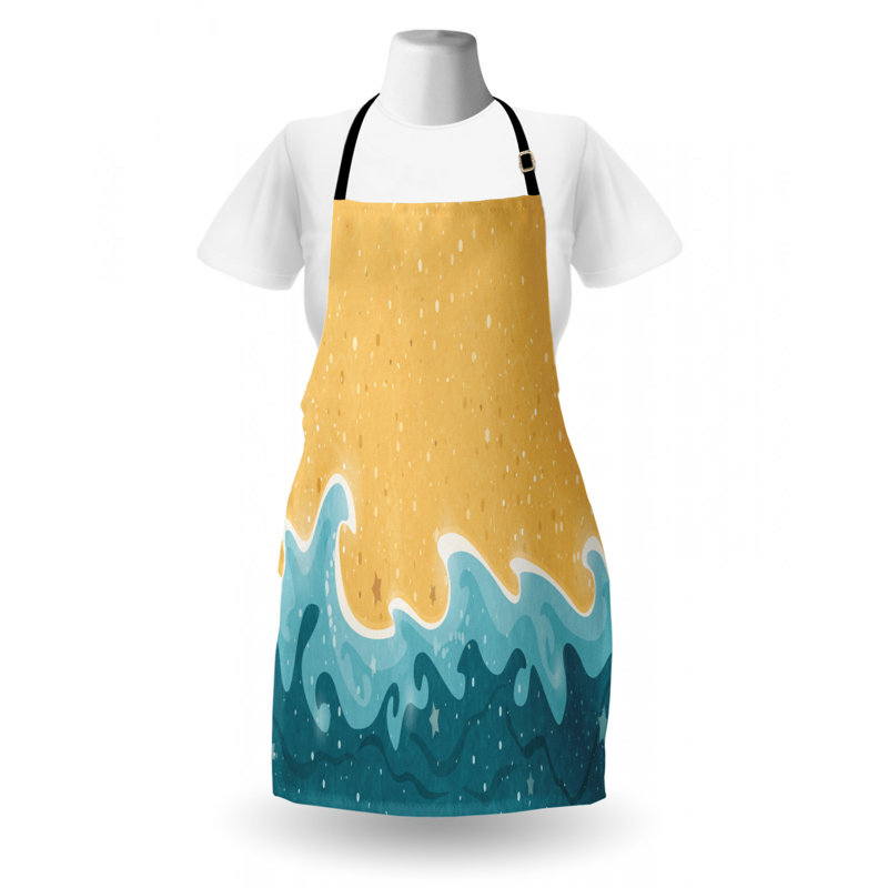 Tablier de plage graphique