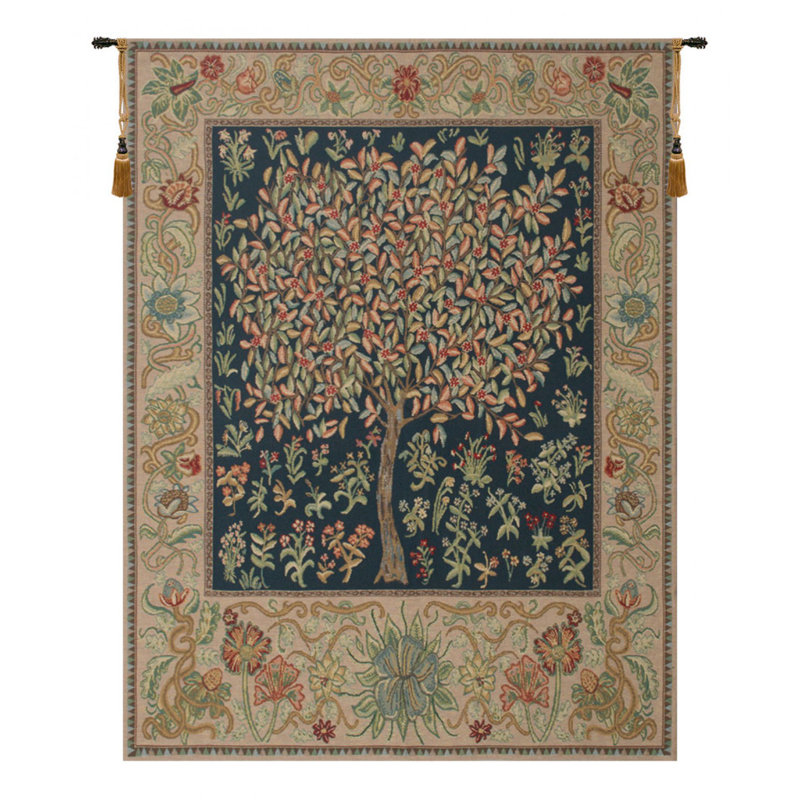 Loom Woven Cotton Blend Wall Hanging, 44" H x 33" W