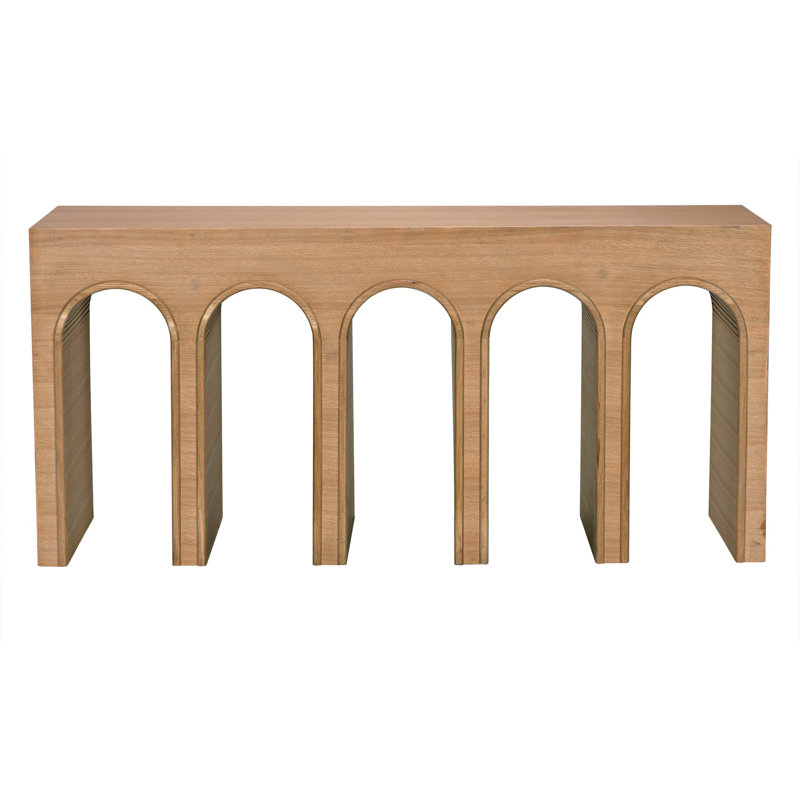 Enzo 68.5'' W Solid Wood Console Table