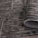 Sugna Geometric Criss Cross Charcoal Area Rug