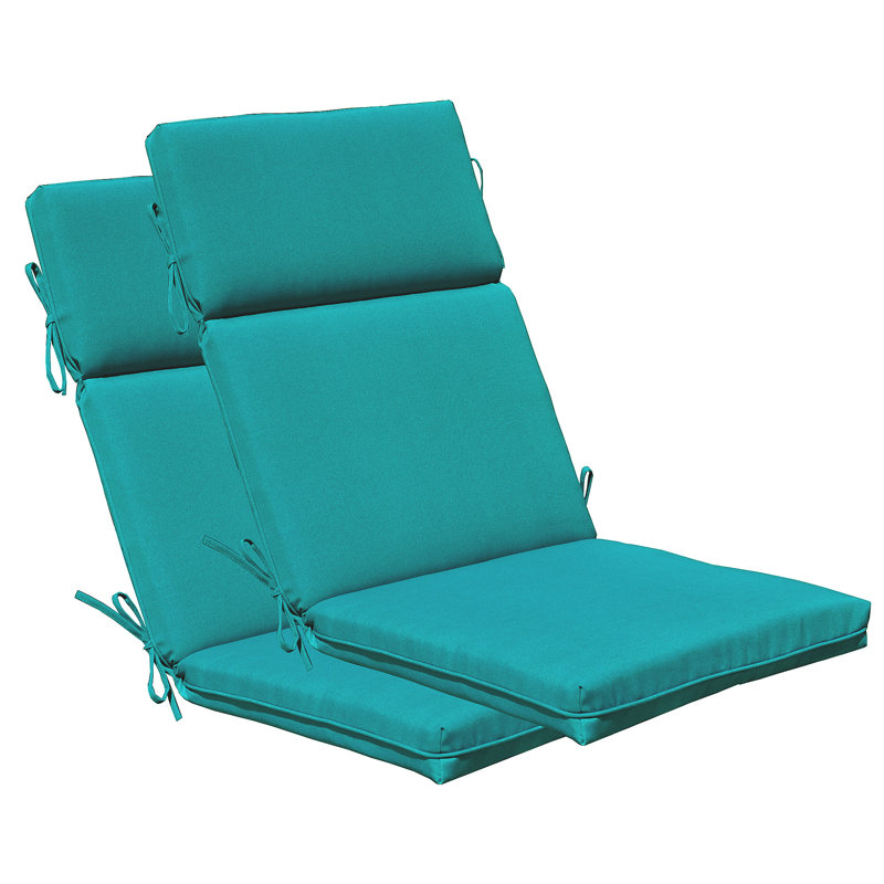 Outdoor/Indoor Adirondack Chair Cushions, High Back Patio Furniture Replacement Cushion, Green