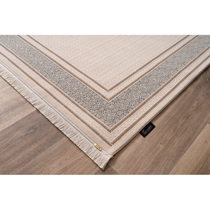 Tapis rectangulaire Miramare, Rectangle 4 pi x 5 pi 11 po