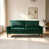 Velours vert sélectionné