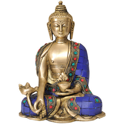 Lapis bouddha de la divinité bouddhiste tibétaine