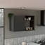 Armoire murale de cuisine Bussolengo, deux tablettes-250488467