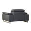 Fauteuil en cuir italien Global United