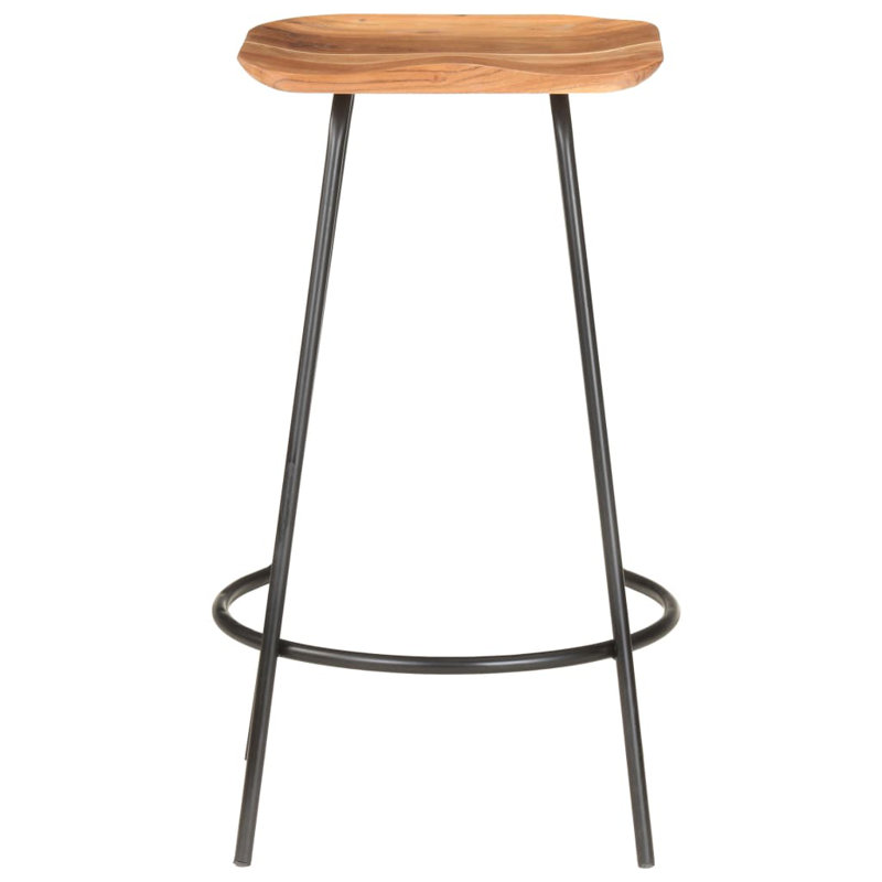 Casias Counter Stool with Metal Frame, 2