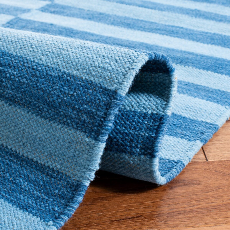 Ralph Lauren River Reed Stripe Performance Striped Rug, Rectangle 4' x 6'