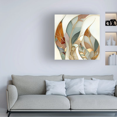 Art sur toile Sasha Fronds Nouveau IV
