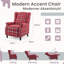 Upholstered Recliner With Solid Wood Legs