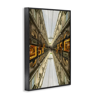 «Interior Architecture Symmetry», giclée encadrée, design par Robin Vandenabeele