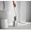 Flex Lite Toilet Brush with Steel Storage