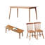 Table rectangulaire en bois massif domestique simple-1487940710-1510593466