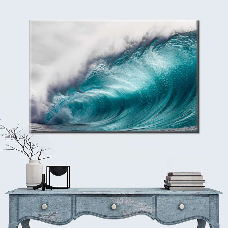 Impression sur toile Mammoth Wave, H 24 po x l 36 po x P 1,25 po