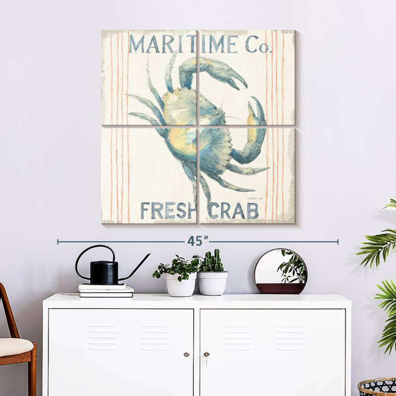 Kema Floursack Nautical Square III Wall Sign, 32" H x 32" W