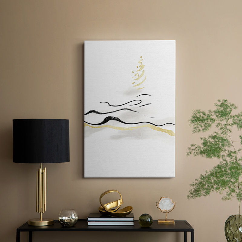 Art de Noël des Fêtes de Noël - galerie sur mesure Cavas, H 18 po x l 12 po