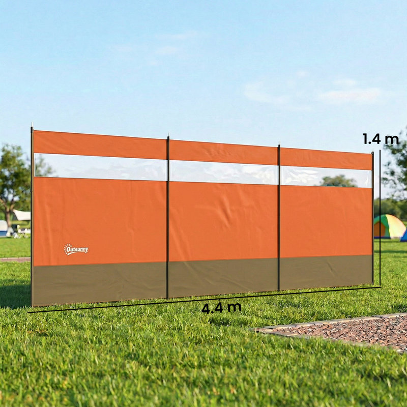 Tent, Orange/Khaki