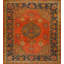 Antique Oushak Turkish Hand Knotted Pile Rug