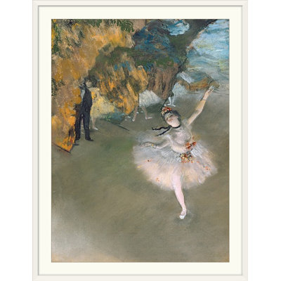 «The Star, or Dancer on the scène, c.1876 77» par Edgar Degas, reproduction d'art