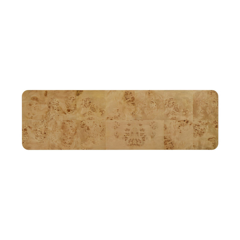 Mullins 6 Drawer Dresser-Natural Mappa Burl