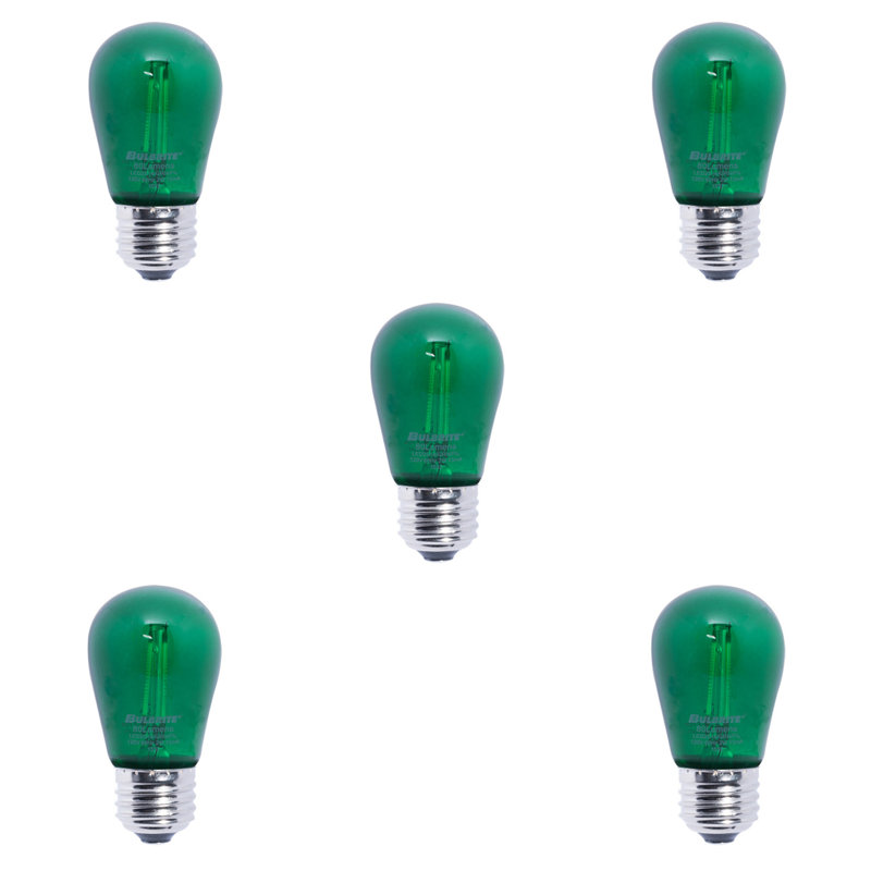 11 Watt Equivalent E26 LED Light Bulb Green