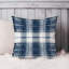 Housses de coussin abstraites modernes à motif écossais bleu-1855826463