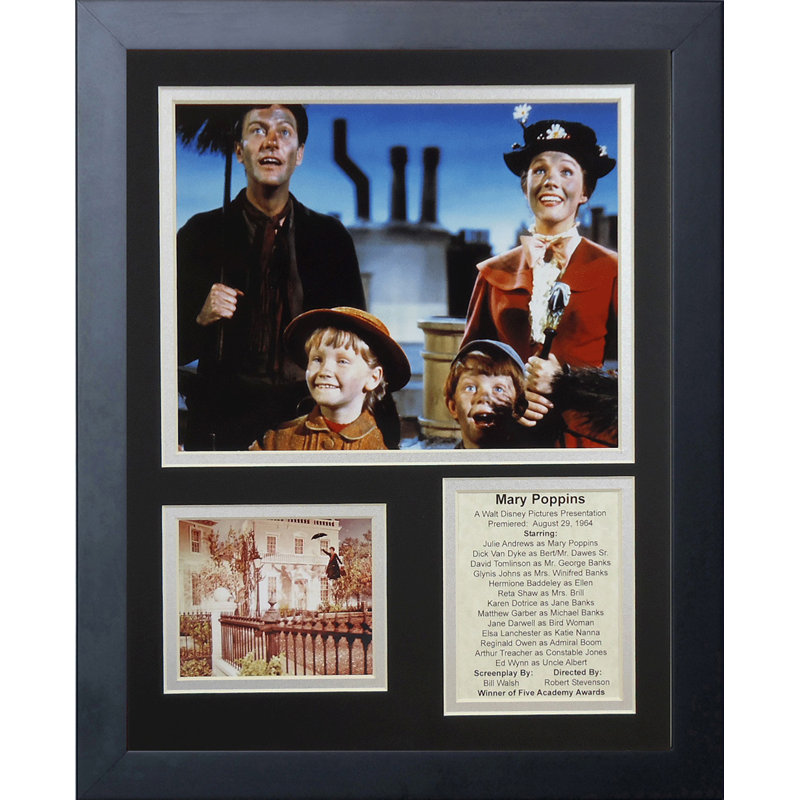 Souvenirs encadrée poppins mary