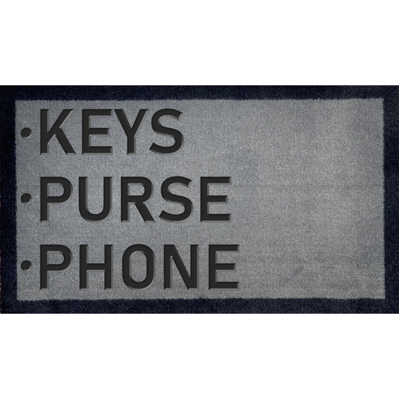 Shiflett Non-Slip Indoor Doormat
