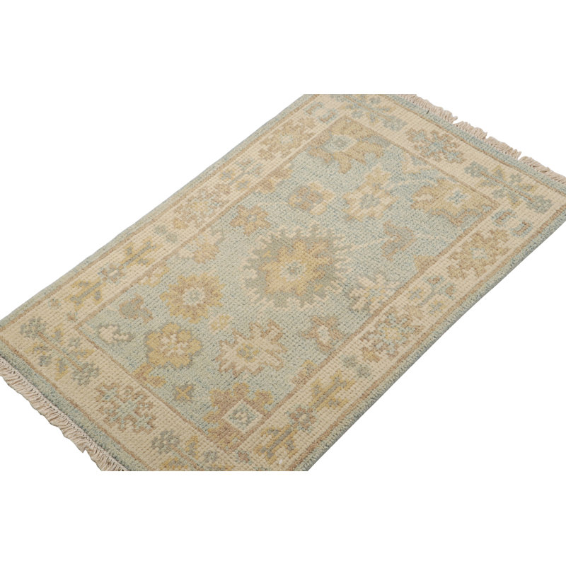 One-of-a-Kind Rectangle 2’ X 3’ Hand Knotted Area Rug