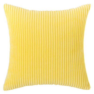 Housse de coussin en velours côtelé en velours côtelé