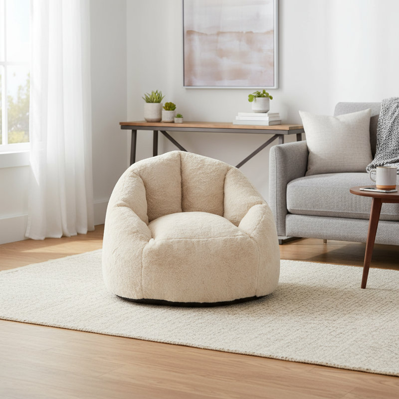 Fauteuil à billes Beige
