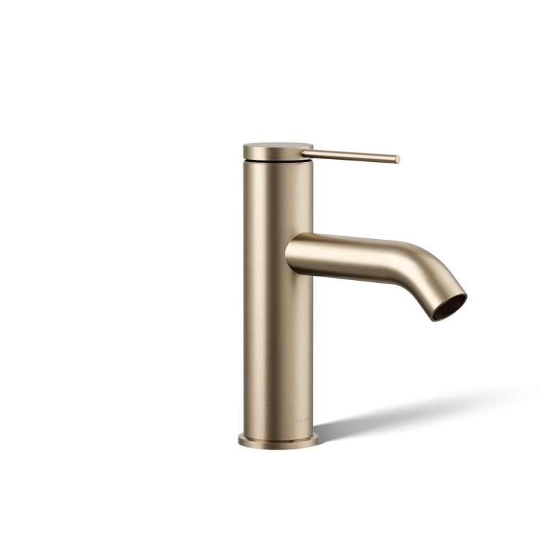 Components Single-Handle Bathroom Sink Faucet, Bronze