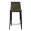 Aretha Upholstered Counter Stool with Metal Frame-555599250-555604319